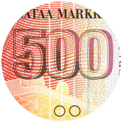 500 Markkaa 1986